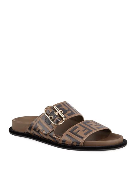 fendi slides for men|Fendi slides sale cettire.